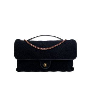 [엘러브] 샤넬 25FW 맥시 플랩백 다크그레이 금장 5ET1911