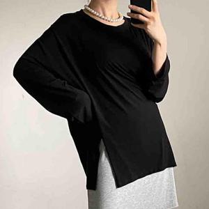 빅사이즈 503 세븐루즈실키스판트임티 DRAU131