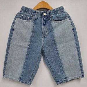 빅사이즈 505 히든레트로데님반팬츠 DLOU535