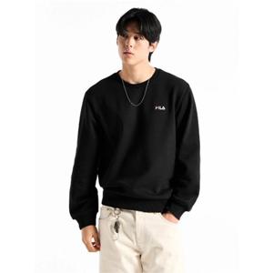[휠라] FILA 남여공용 에센셜 기모 맨투맨 FS254PO01X004001 블랙