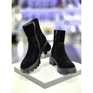 [무크]여성 스웨이드 플랫폼 미들부츠 516522657