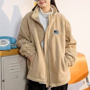 [잇백잇슈]오버핏플리스집업 겨울 일상 가벼운 외출 캐주얼 여성