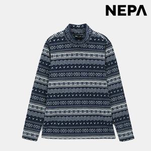 [네파 (행사)]남성 노르딕 마이크로 플리스 하이넥 티셔츠7K75350