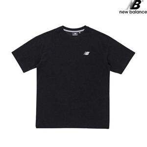 뉴발란스 NBNEB24023-BK 해피어스 메이킹퓨처 반팔티 SEMI OVER 남녀공용 반팔티 티셔츠