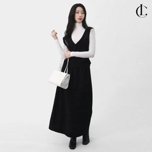 엘케이트 여자 겨울 미니멀 앙고라 울 혼방 슬림 레이어드 이너 폴라티 LFL008