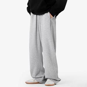 [모로엠]와이드 스티치 기모 트레이닝 팬츠 DMG-PTA-Q4122850