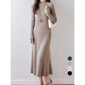 [앳마크]ATMARK 라인플레어슬림니트원피스_AA59OP021G