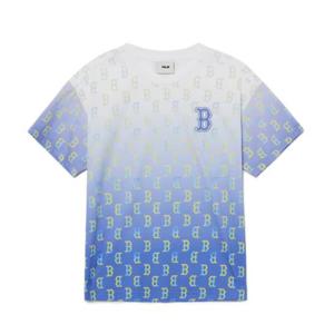 MLB 키즈 모노그램 반팔 HH 7ATSMA133 43RBS