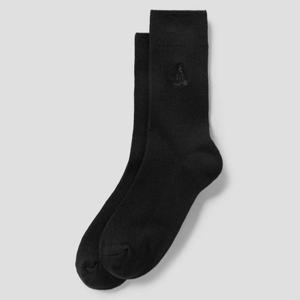 [빈폴] 여성 솔리드 장목 양말 - 블랙 BE61KTM015 022