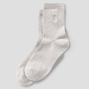 [빈폴] 남성 솔리드 중목 양말 - 아이보리 BE61KTM110 026