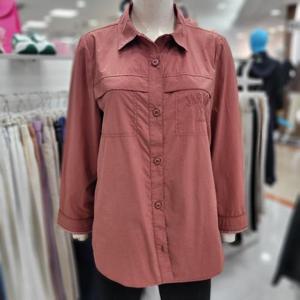 크로커다일레이디 DP01 솔리드풀오픈셔츠 CLDFBL206