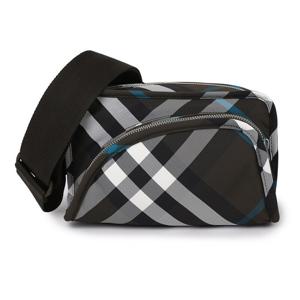 (명품) 버버리 남성 체크 쉴드 카메라 백 809188