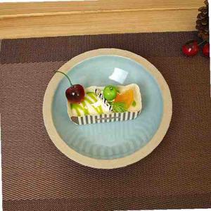 여주 소야 도자기 아름 블루 원형쿠프볼그릇 2호