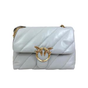 26SS Pinko Grey 러브 클래식 푸퍼 숄더 백 100037A0F2K32Q TP570801310