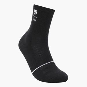 데상트골프양말 GQC DQ12MFSO16-BLKG 남성 직각 장목 양말 / BLACK