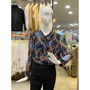 조이너스 세이브존01 리본 프린트 블라우스 JADF8WRB110