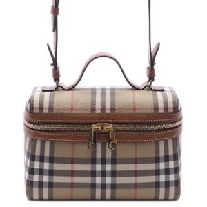 [버버리] 26SS 여성 체크 베니티 토트숄더백 (8120525 VINTAGE CHECK BRIAR BROWN 26S)