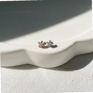 바벨바 윈터 변경가능 라블렛바 눈꽃 피어싱