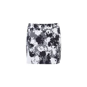 [와이드앵글] WWP25Q31Z1 TO 플라워 부분플리츠 큐롯 L (Black)