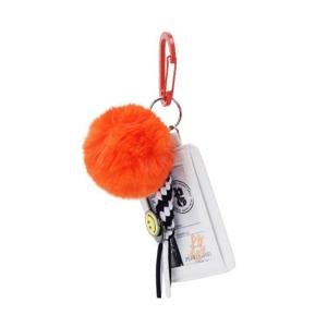 파리게이츠골프용품 NQC 531E1ACA21_OR 공용 폼폼 스마일 볼마커 네임택