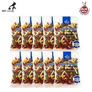 애완용품 콤보버거 바우와우 모이스트 100gx10개