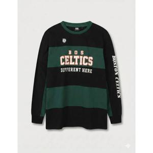 [엔비에이]NBA 레터링 컬러블럭 롱 슬리브 티셔츠_N261TS021P1_D