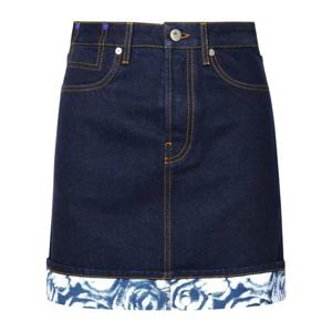 26 SS 버버리 로즈 프린트 데님 미니 스커트 8080921