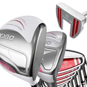 젝시오 14 화이트 여성골프채풀세트 마루망 2w 조합