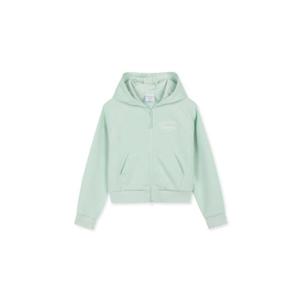 [디스커버리키즈US] (DKTR34061-MTL) 여아 에센셜 후드 집업