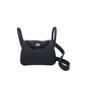 [엘러브] 에르메스 미니린디19 블랙 일렉트럼 K각인 6HB0051