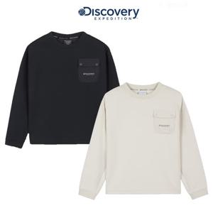 디스커버리키즈 DKTR24061 키즈 우븐포켓 맨투맨