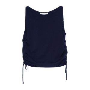 던스트 드로우스트링 사이드 보트넥 슬리브리스 탑 UDSW6A202 N