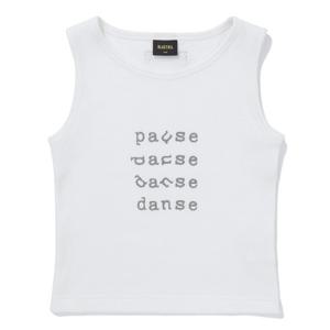 [블루테일]화이트 와플 슬리브리스AAA4TS07WT