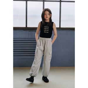 [블루테일]블랙 와플 슬리브리스AAA4TS08BKL