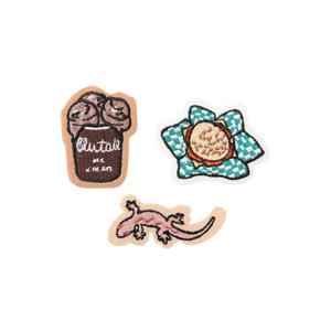 [블루테일]베이지 와펜 세트AAAA3AC01BG