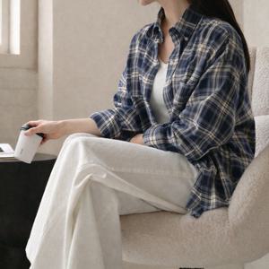 [드넬]유니크체크셔츠DWB54285A