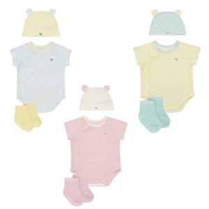 HP블루독베이비26년SS 쿨메쉬세트바디슈트+컬러팝양말세트3종택1 3463700401567