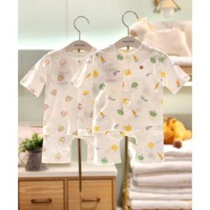 압소바 HK(아기내의2종) 배지 보우테디 7부내의 세트(26년SS여름신) (HA1B10390)