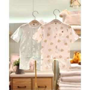 압소바 HK(아기내의2종)아리 보우테디 7부내의세트(26년여름신상) (HA1B10389)