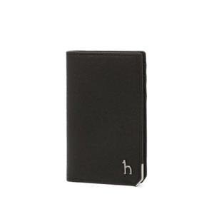 헤지스 HAZZYS MEN ACC [BASIC] 블랙 실버바장식 소가죽 카드지갑 HJHO5F942BK 345193