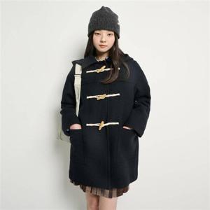 빈폴 더플 미디엄 코트 - 블랙BF5Y30C115 347278