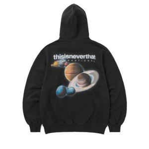 디스이즈네버댓 THISISNEVERTHAT Solar System Hoodie Black TN243TSWHO11BLK 348111