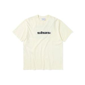 디스이즈네버댓 THISISNEVERTHAT Big Initial Tee Ivory TN241TTSST28IVR 347584