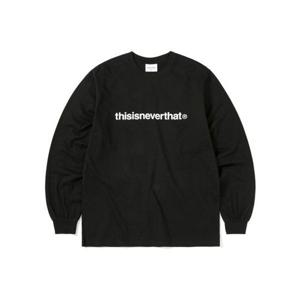 디스이즈네버댓 THISISNEVERTHAT T-Logo LS Tee Black TN250TTSLT01BLK 348204