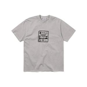 디스이즈네버댓 THISISNEVERTHAT Caution Sign Tee Grey TN251TTSST07GRY 349822