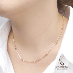 14K목걸이 체인목걸이 골드볼 목걸이