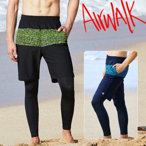 에어워크서프 남성래쉬가드 반바지레깅스 YAWe4210