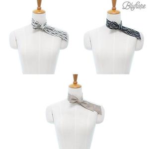 [블루피오레] 기하학 트윌리 스카프 AF3706