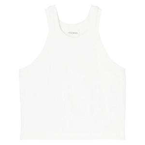 25 FW 클로즈드 골지 오가닉 코튼 탱크 탑 C9556842TEM TP432235813