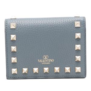 발렌티노 락스터드 가죽 지갑 WP0P39 VSHMXE